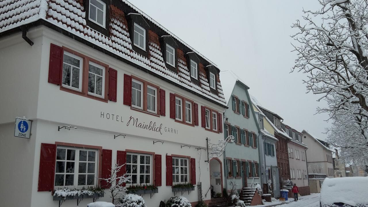 Hotel Mainblick Garni Marktheidenfeld Esterno foto
